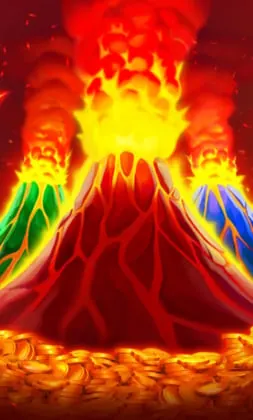 3 Coin Volcanoes von Booongo